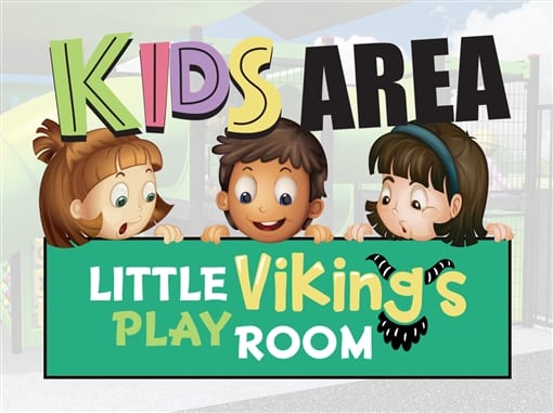 Kids Area, the Little Viking's Play Room